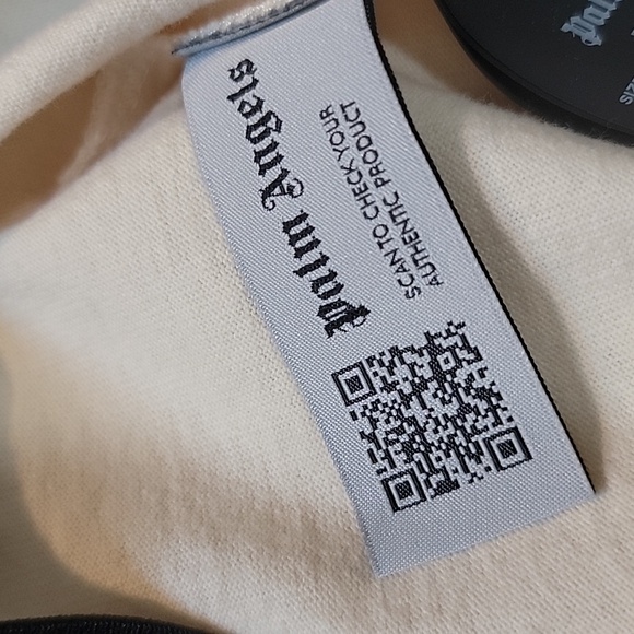 Palm Angels | Logo Underband Cropped T Shirt - Picture 6 of 11